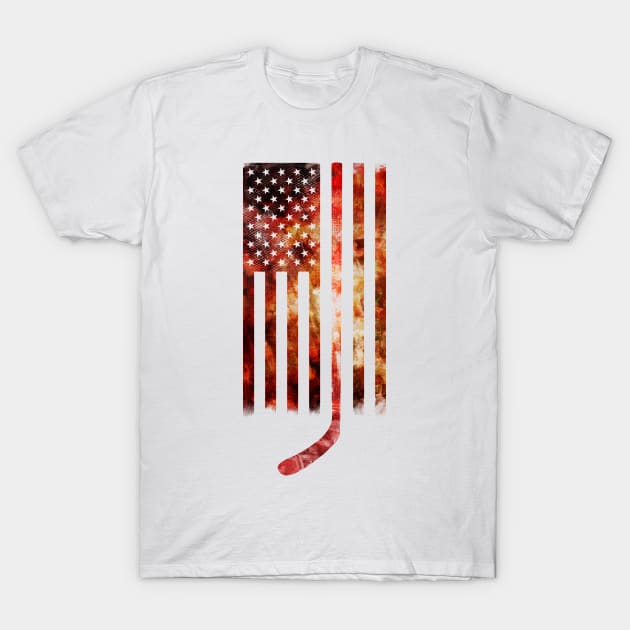 Ice Hockey T-Shirt by Hangout22